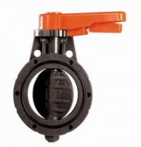 PVC Кран бътерфлай без фланец Ф110