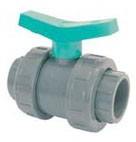 PVC спирателен сферичен кран 