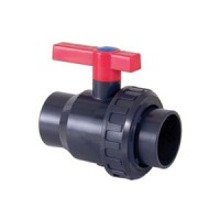 PVCспирателен еднохолендров кран Ф75