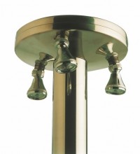 Душ с 3 глави, неръждаема стомана