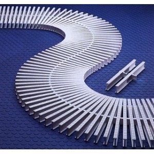 Гъвкава модулна решетка PoolZone 242mm