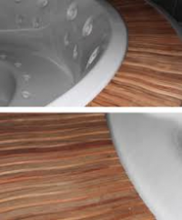 Решетка за външен преливник от тиково дърво PoolZone Решетка за външен преливник от тиково дърво PoolZone